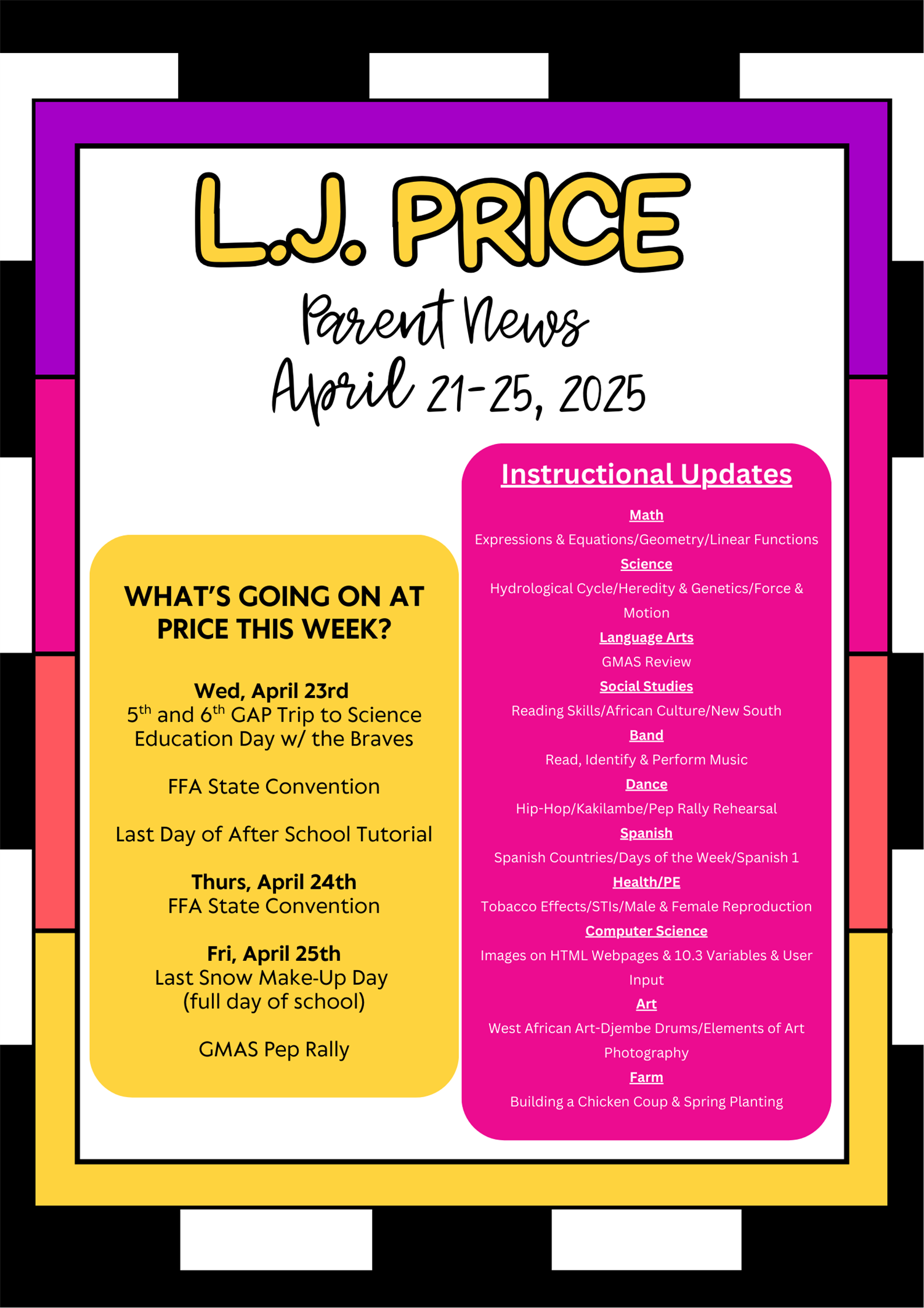 Parent Newsletter